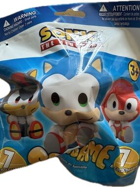 Sonic The Hedgehog Blind Bag Squishme Mini squishy